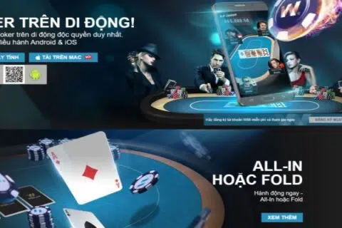 cá cược trực tuyến cao với W88 Poker Apk